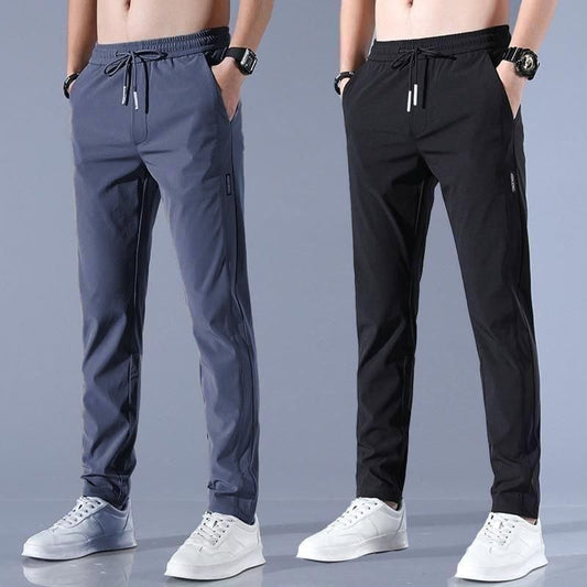 Men's NS Lycra Track Pants Pack of 2