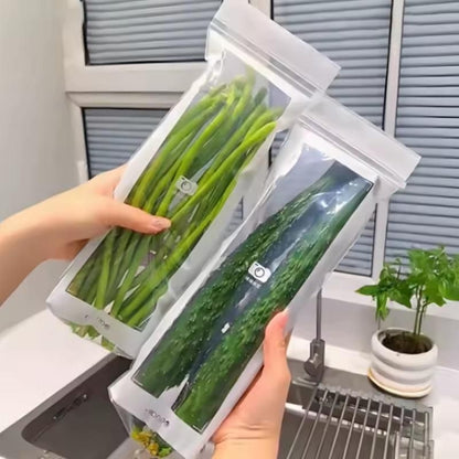 15 Pcs Reusable Refrigerator Storage Bags